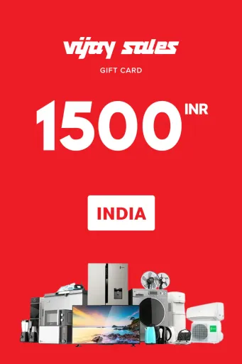 Product Image - Vijay Sales 1500 INR Gift Card (India) - Digital Key