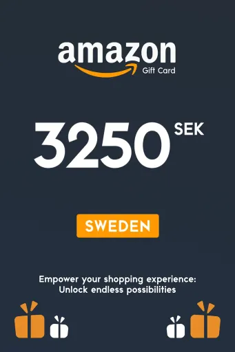 Amazon 3250 SEK Gift Card (Sweden) - Digital Key
