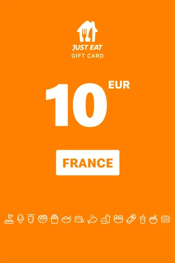 Just Eat 10 EUR Gift Card (France) - Digital Key