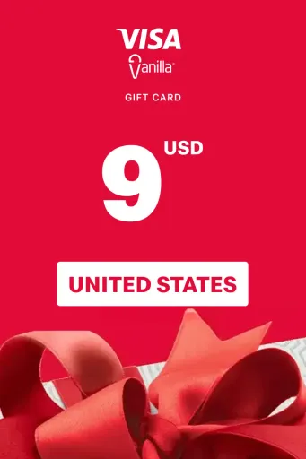 Vanilla Visa 9 USD Gift Card (United States) - Digital Key