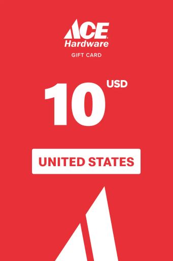 Ace Hardware 10 USD Gift Card (United States) - Digital Key