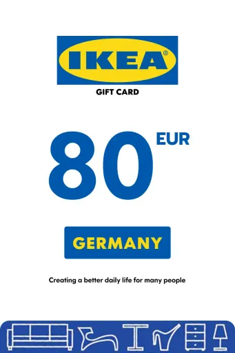 IKEA 80 EUR Gift Card (Germany) - Digital Key