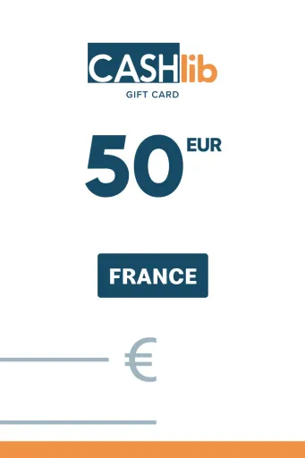 Product Image - CASHlib 50 EUR Gift Card (France) - Digital Key