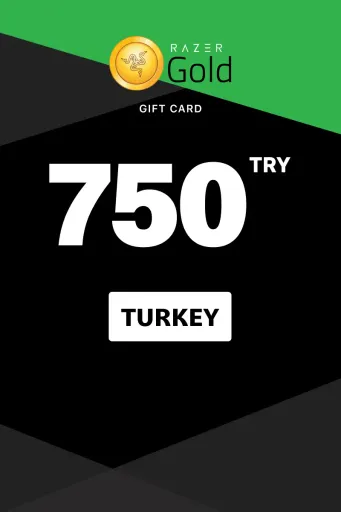 Razer Gold 750 TRY Gift Card (Turkey) - Digital Key