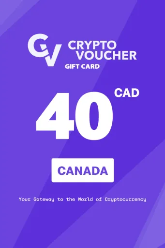 Crypto Voucher 40 CAD Gift Card (Canada) - Digital Key