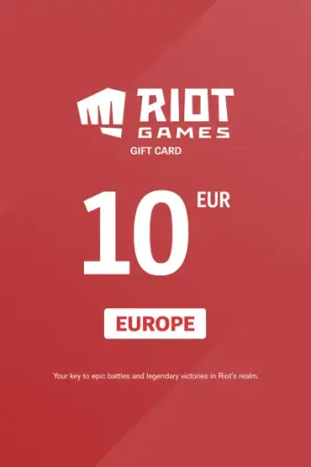 Riot Access 10 EUR Gift Card (Europe) - Digital Key