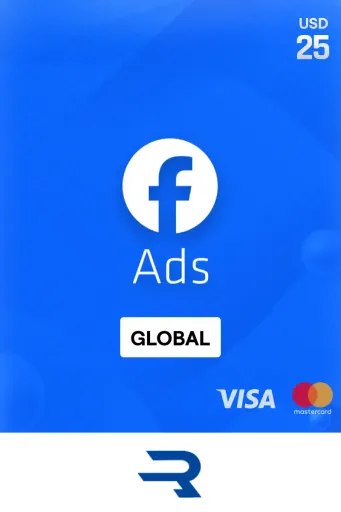 Product Image - Rewarble Meta Facebook Ads 25 USD Gift Card (Global) - Rewarble - Digital Key