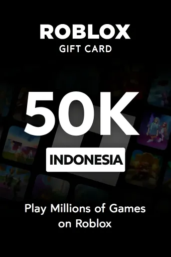 Roblox 50000 IDR Gift Card (Indonesia) - Digital Key