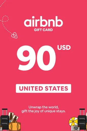 Airbnb 90 USD Gift Card (United States) - Digital Key