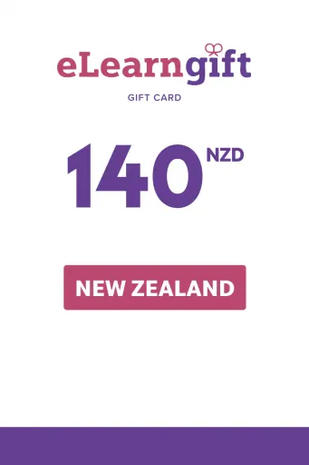 Product Image - eLearnGift 140 NZD Gift Card (New Zealand) - Digital Key