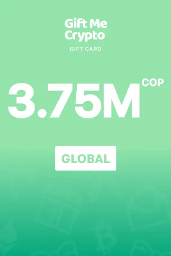 Gift Me Crypto 3750000 COP Gift Card (Global) - Digital Key