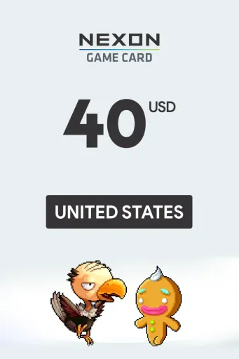 Nexon Game Card 40 USD Gift Card (United States) - Digital Key
