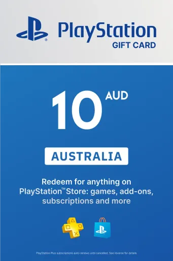PlayStation Store 10 AUD Gift Card (Australia) - Digital Key