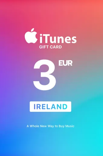 Apple iTunes 3 EUR Gift Card (Ireland) - Digital Key