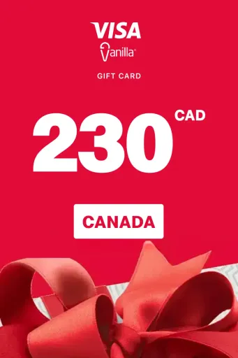 Vanilla Visa 230 CAD Gift Card (Canada) - Digital Key