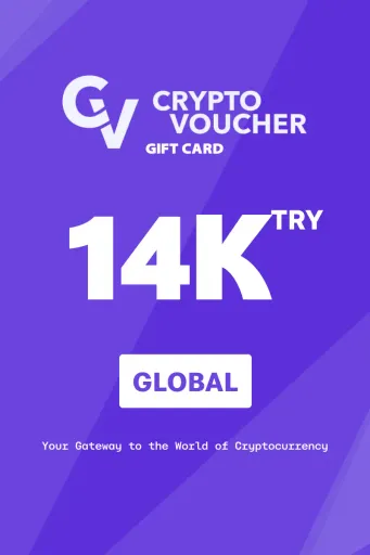 Crypto Voucher 14000 TRY Gift Card (Global) - Digital Key