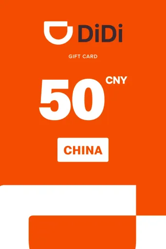 Didi Taxi 50 CNY Gift Card (China) - Digital Key