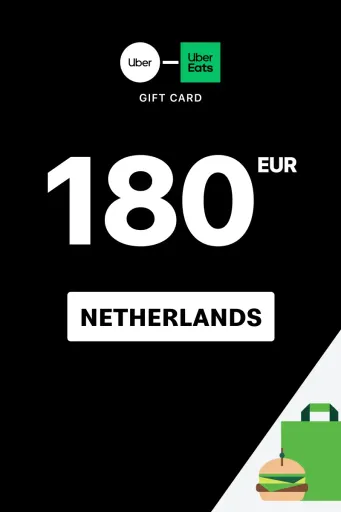 Uber & Uber Eats 180 EUR Gift Card (Netherlands) - Digital Key