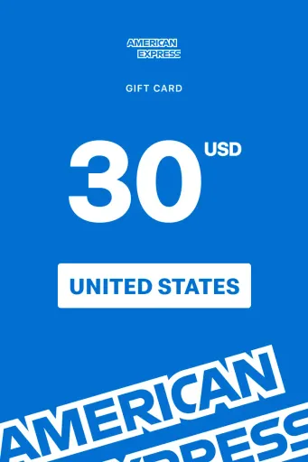 American Express 30 USD Gift Card (United States) - Digital Key