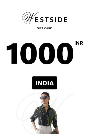 Westside 1000 INR Gift Card (India) - Digital Key