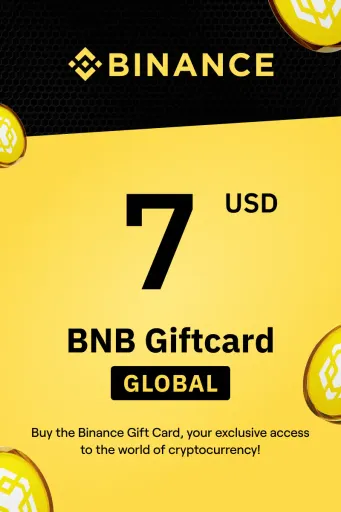 Binance (BNB) 7 USD Gift Card (Global) - Digital Key
