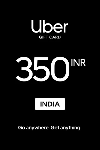 Uber 350 INR Gift Card (India) - Digital Key