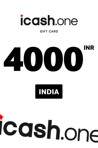 iCash.one 4000 INR Gift Card (India) - Digital Key