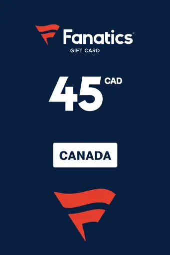 Fanatics 45 CAD Gift Card (Canada) - Digital Key