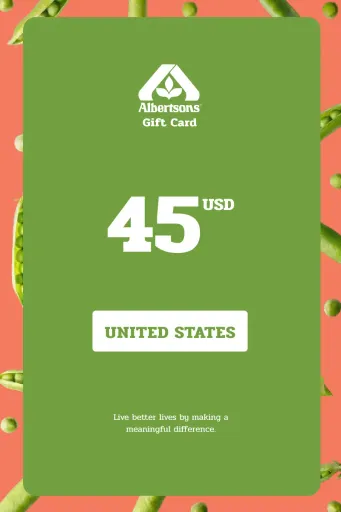 Albertson's 45 USD Gift Card (United States) - Digital Key