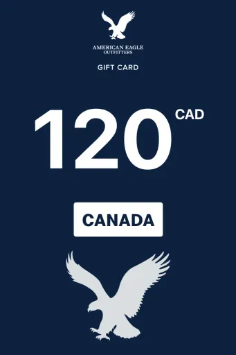 Product Image - American Eagle Outfitters 120 CAD Gift Card (Canada) - Digital Key