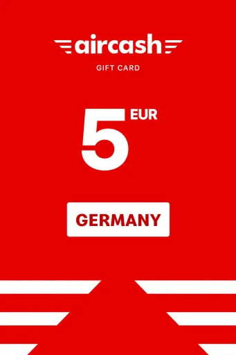 AirCash 5 EUR Gift Card (Germany) - Digital Key