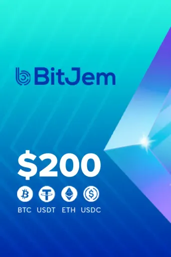 BitJem (ETH) 200 USD Crypto Gift Card (Global) - Digital Key