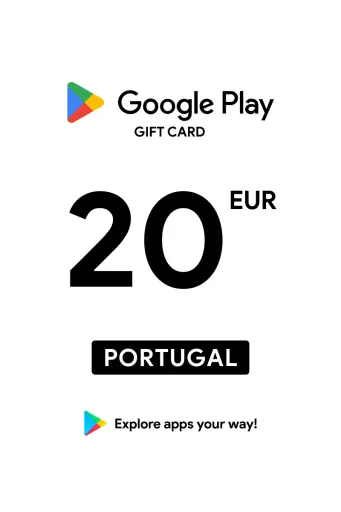 Google Play 20 EUR Gift Card (Portugal) - Digital Key