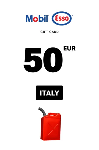 Esso Fuel Voucher 50 EUR Gift Card (Italy) - Digital Key