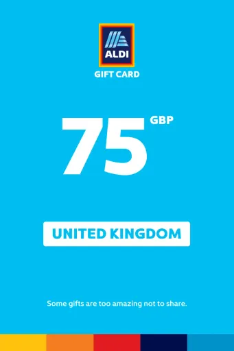 ALDI 75 GBP Gift Card (United Kingdom) - Digital Key