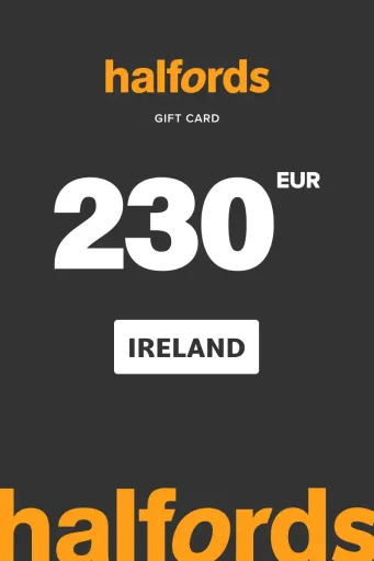 Halfords 230 EUR Gift Card (Ireland) - Digital Key