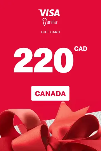 Vanilla Visa 220 CAD Gift Card (Canada) - Digital Key
