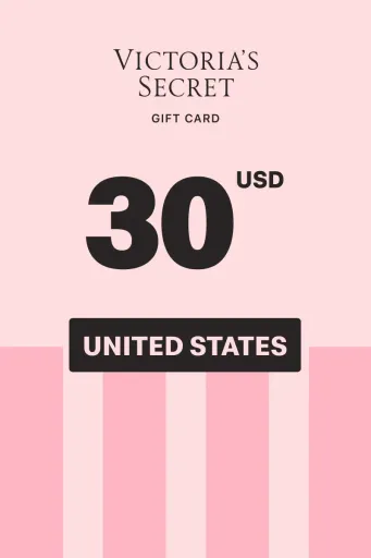 Product Image - Victoria's Secret Pink 30 USD Gift Card (United States) - Digital Key