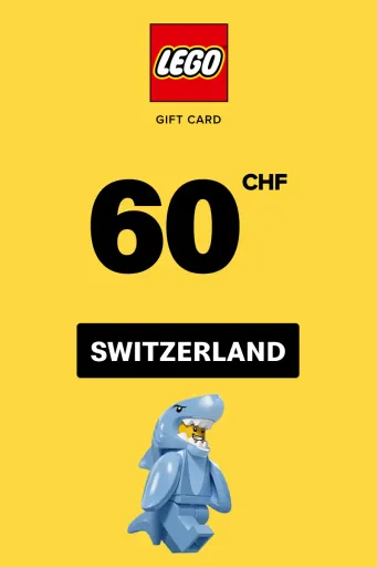 LEGO 60 CHF Gift Card (Switzerland) - Digital Key