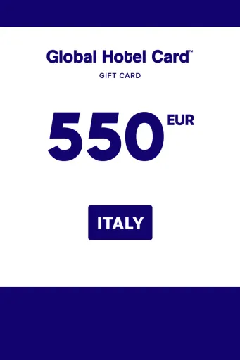 Global Hotel Card 550 EUR Gift Card (Italy) - Digital Key