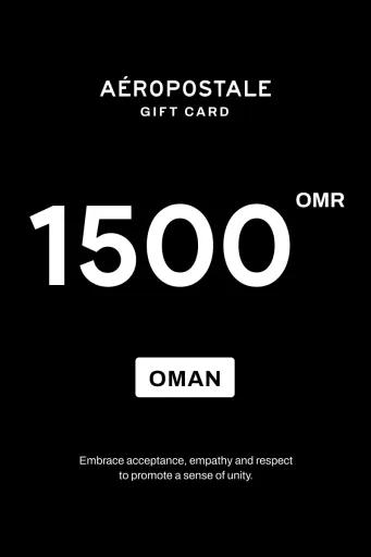 Product Image - Aeropostale 1500 OMR Gift Card (Oman) - Digital Key