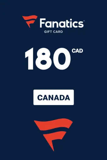 Fanatics 180 CAD Gift Card (Canada) - Digital Key