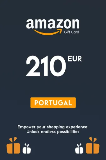 Amazon 210 EUR Gift Card (Portugal) - Digital Key