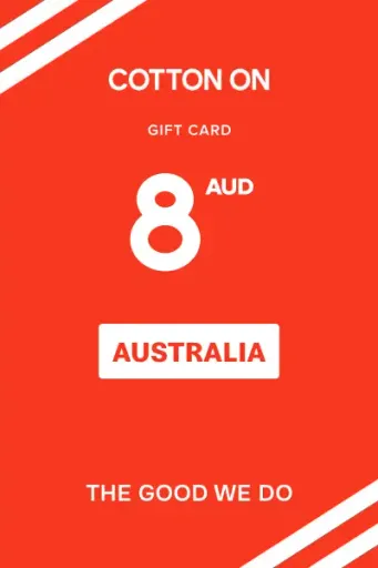 Cotton On Group 8 AUD Gift Card (Australia) - Digital Key