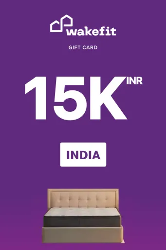 Product Image - Wakefit 15000 INR Gift Card (India) - Digital Key