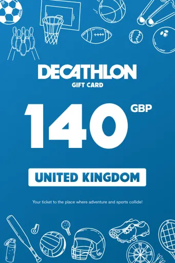 Decathlon 140 GBP Gift Card (United Kingdom) - Digital Key