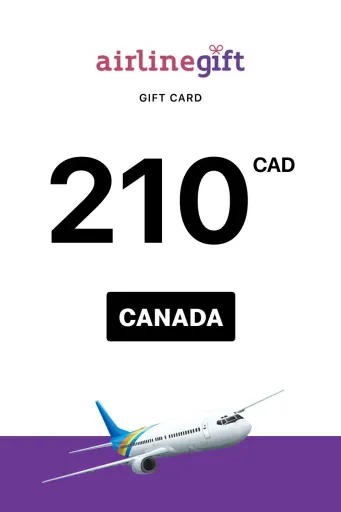 Airline Gift 210 CAD Gift Card (Canada) - Digital Key