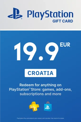 PlayStation Store 19.90 EUR Gift Card (Croatia) - Digital Key