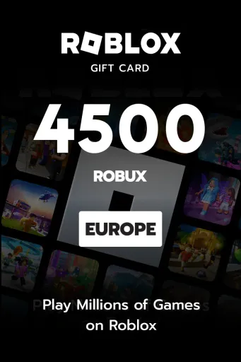 Roblox - 4500 Robux (Europe) - Digital Key