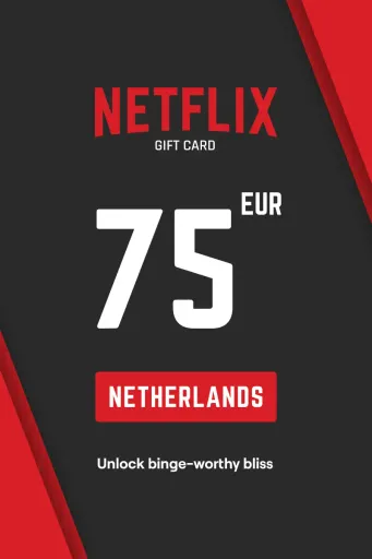 Product Image - Netflix 75 EUR Gift Card (Netherlands) - Digital Key